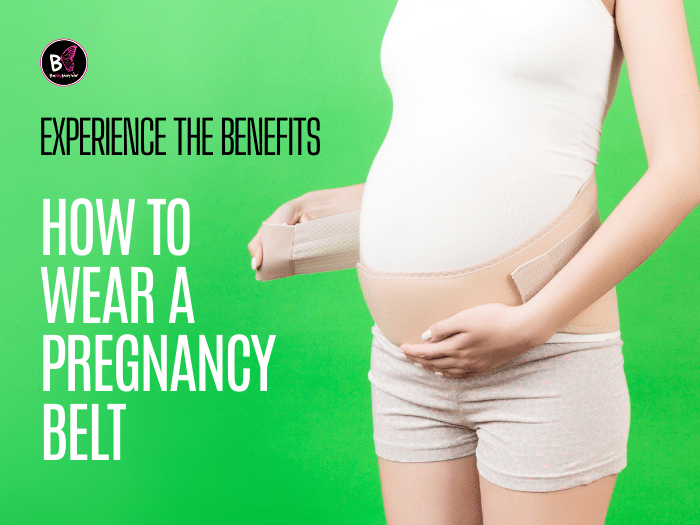 How to Wear a Pregnancy Belt