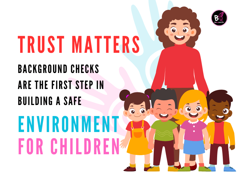 What backgrounds do child care providers use